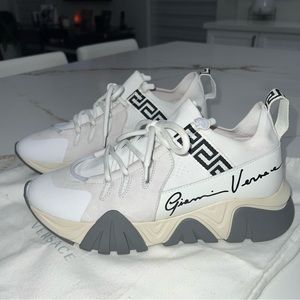 Versace Squalo Printed Sneakers